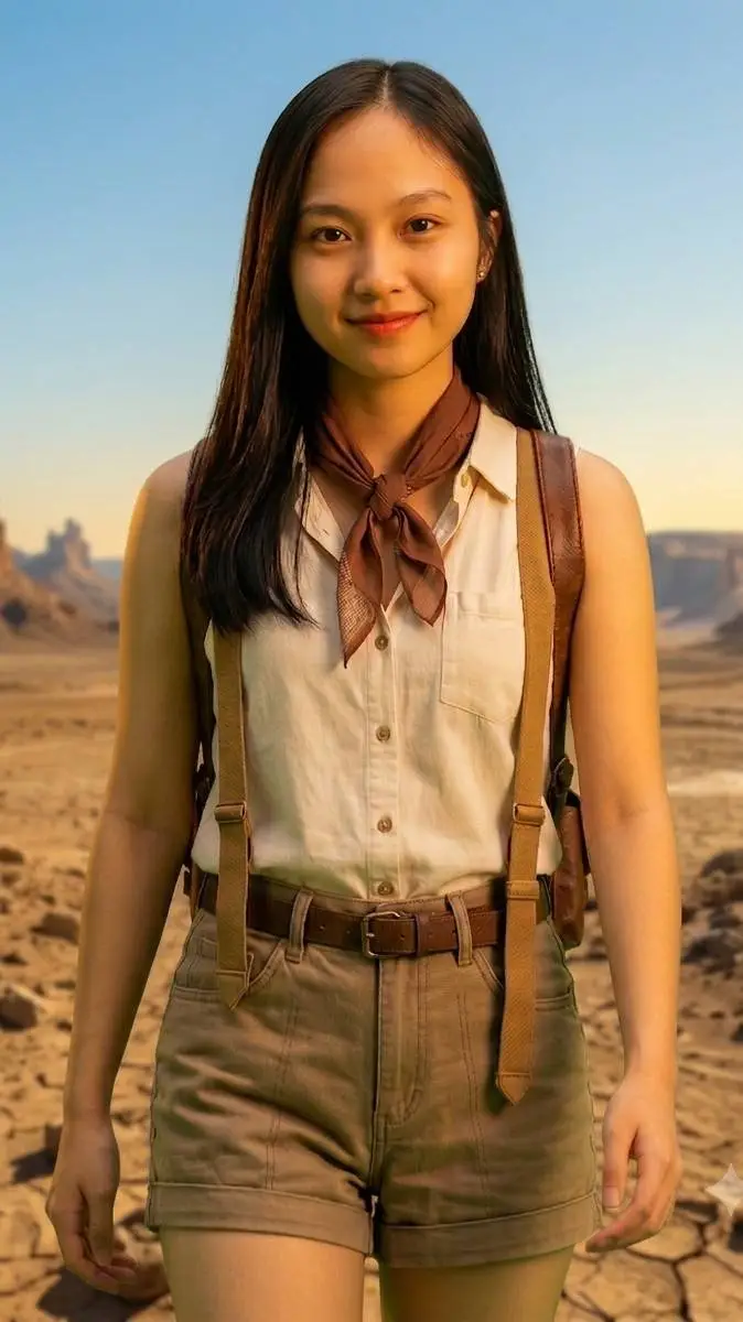 ai character: Janine background