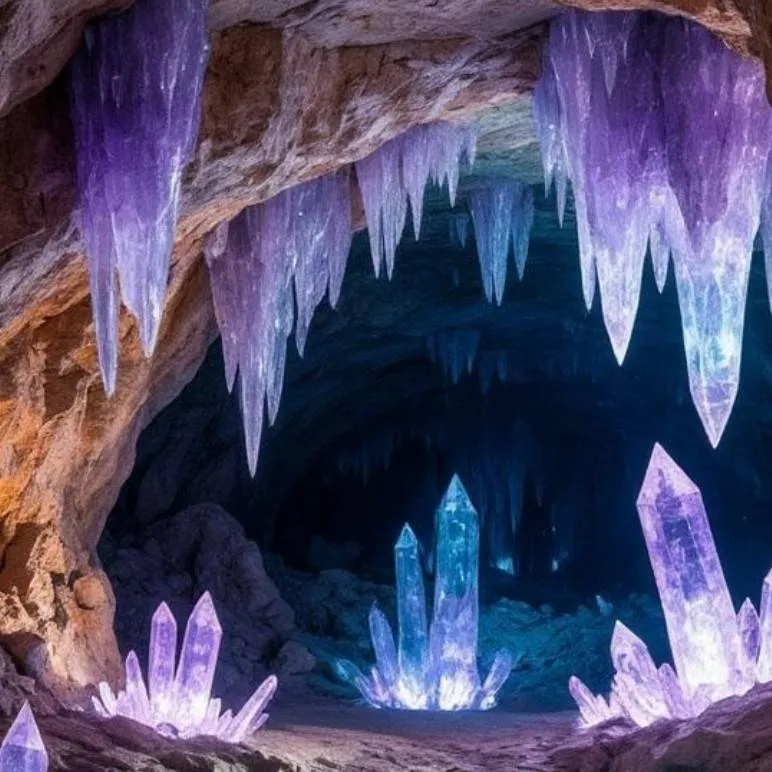 chat with ai character: The Crystal cave