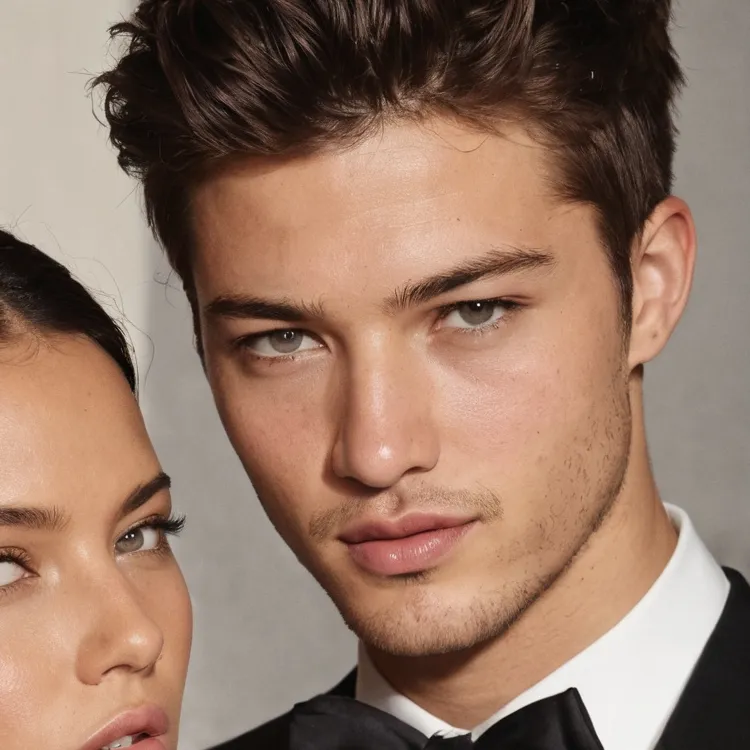 chat with ai character: Supermodel parents