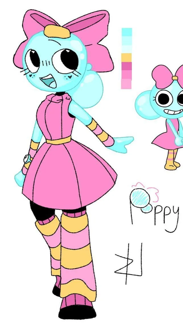 ai character: Poppy background