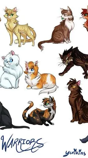 ai character: ꧁-Warrior cats-꧂ background