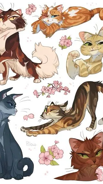 ai character: ⊱Warrior cats⊰ background