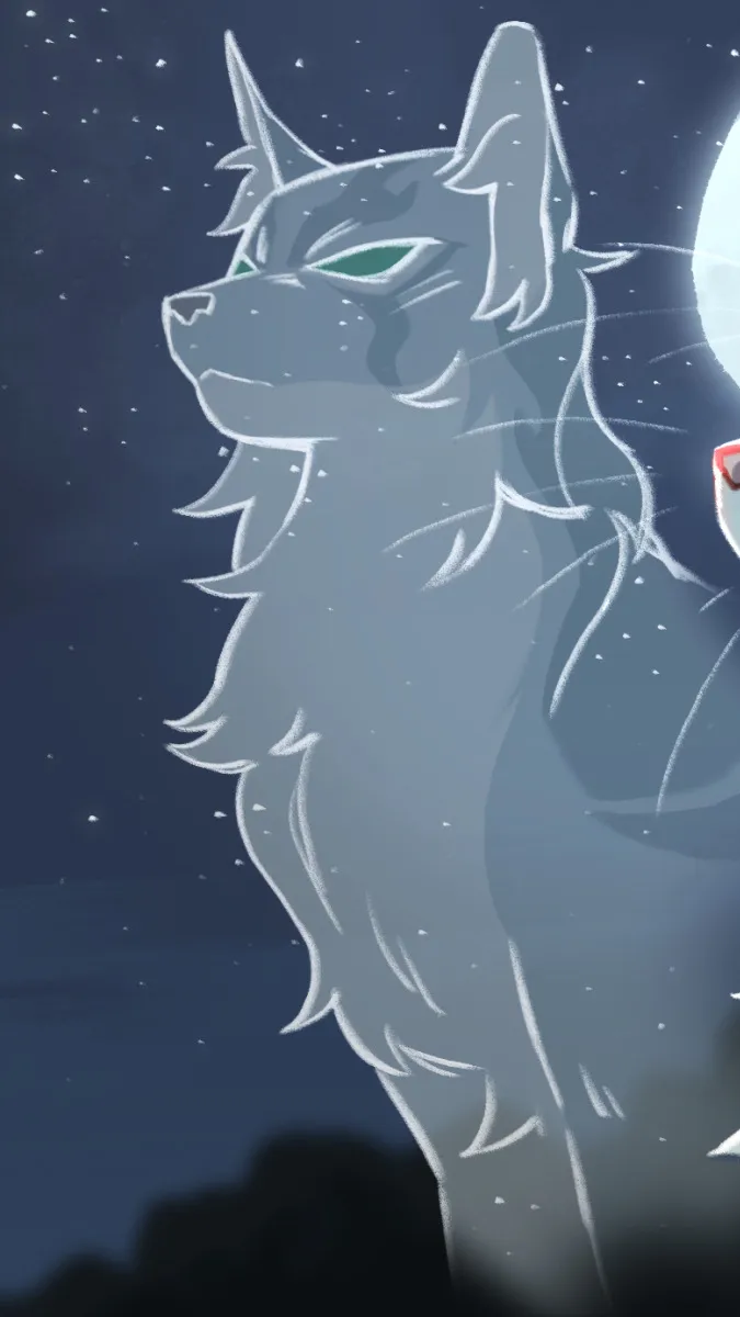 ai character: ✨Warrior cats🌙 background