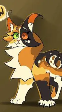 ai character: ☀️Moonpaw🌙 background