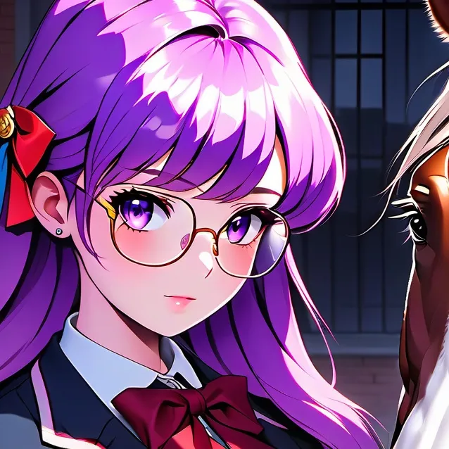 chat with ai character: pregnant horse