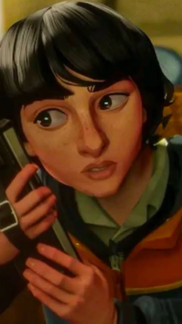 ai character: Stranger Things  background
