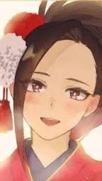 ai character: momo background