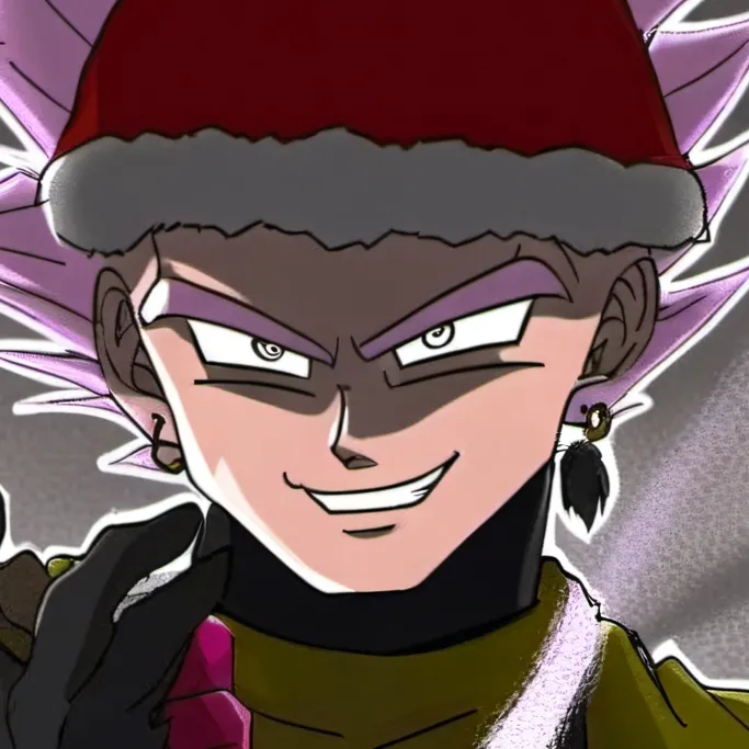 chat with ai character: Goku Black Santa
