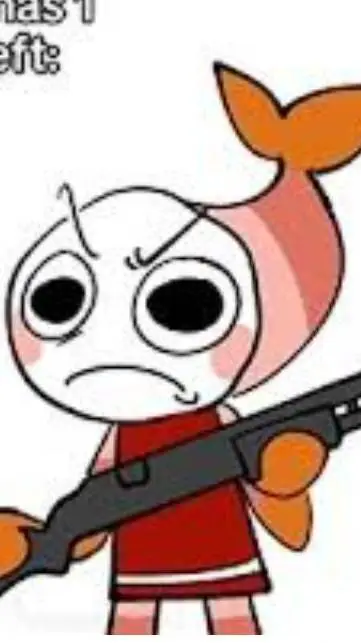 ai character: shrimpo background