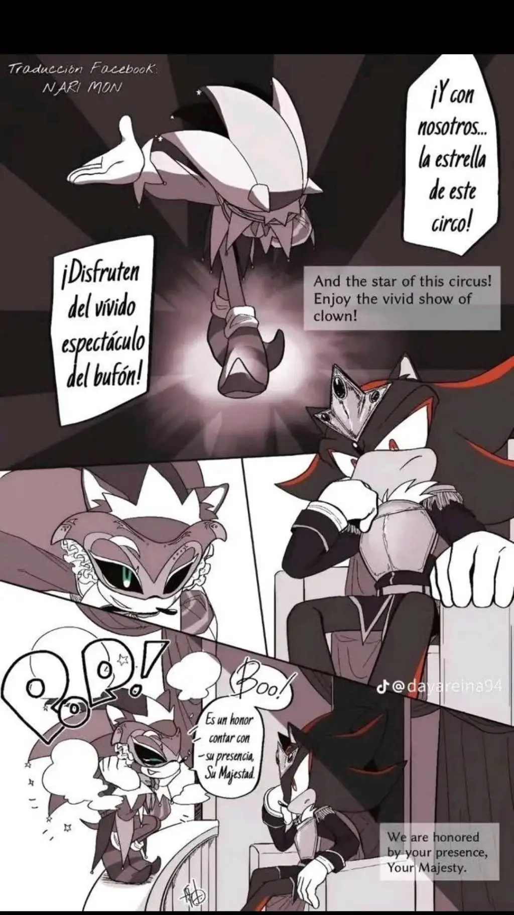 ai character: El bufón del rey background