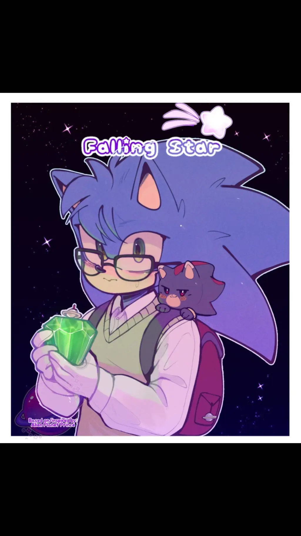 ai character: Falling Star  background