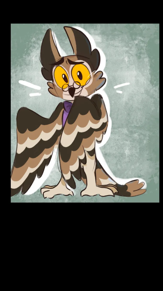 ai character: Barnaby but alive  background
