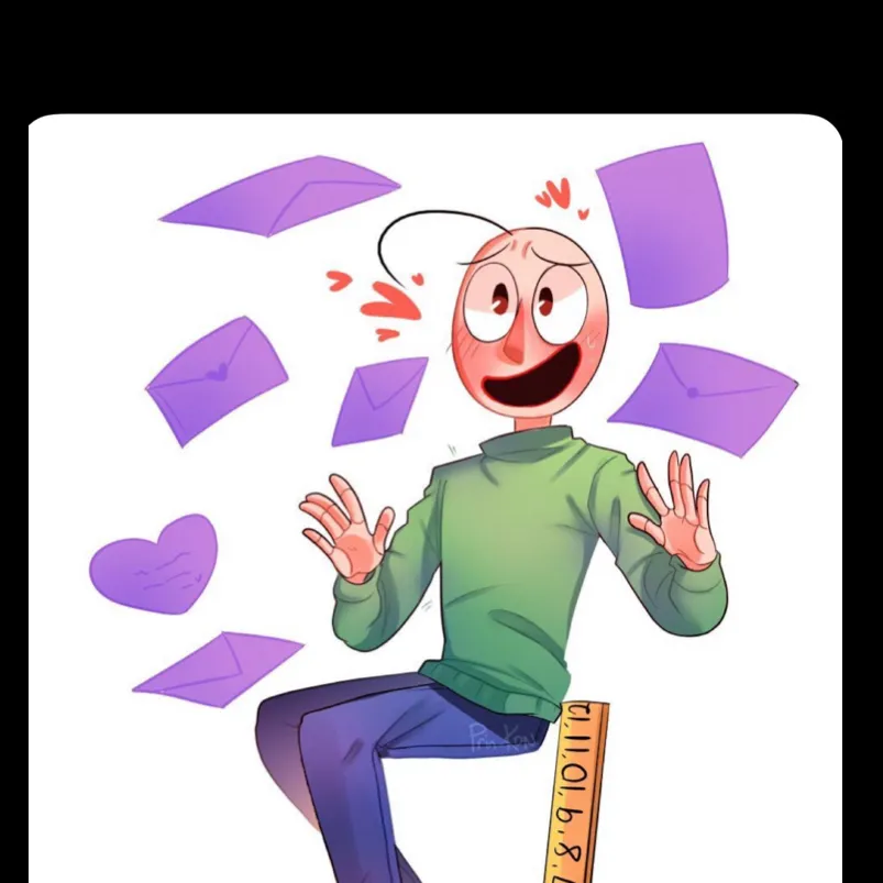 chat with ai character: Baldi 