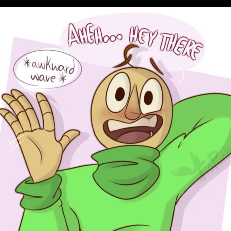 chat with ai character: Baldi (but demon)