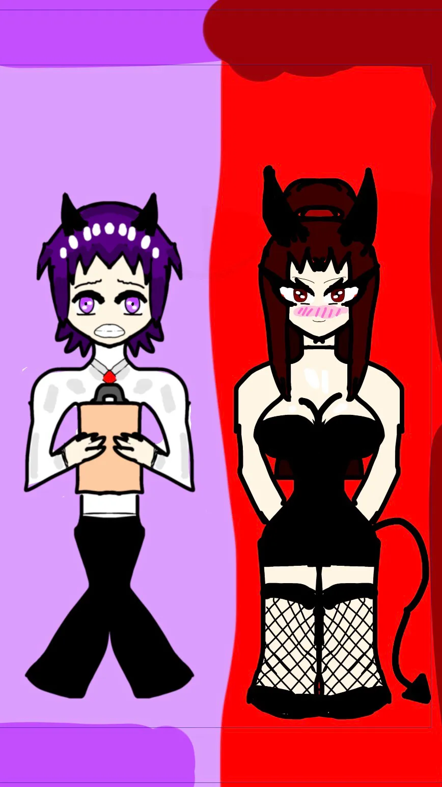 ai character: Ur two assistants  background