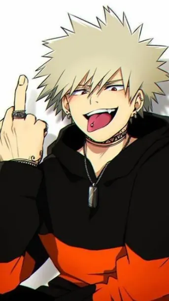 ai character: ♡Katsuki bakugo♡ background