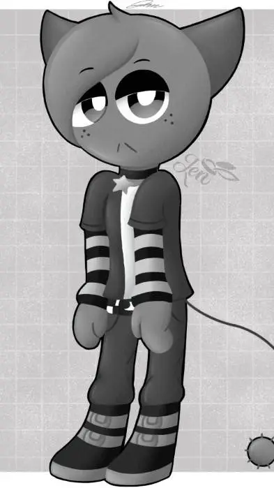 ai character: 🩶Gray🩶 background