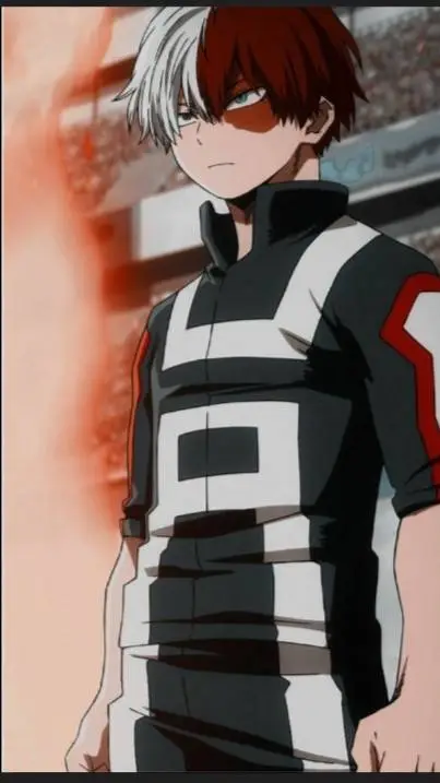 ai character: SHOTO TODOROKI  background