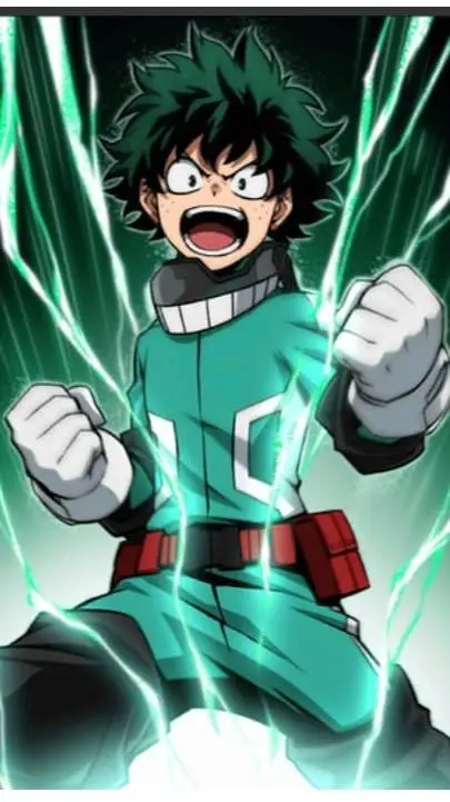 ai character: deku background