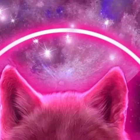 chat with ai character: pink wolf