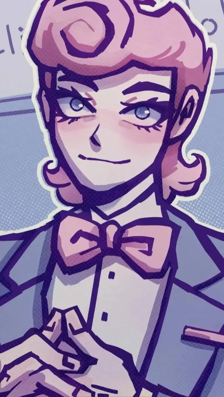 ai character: Harvey harvington  background