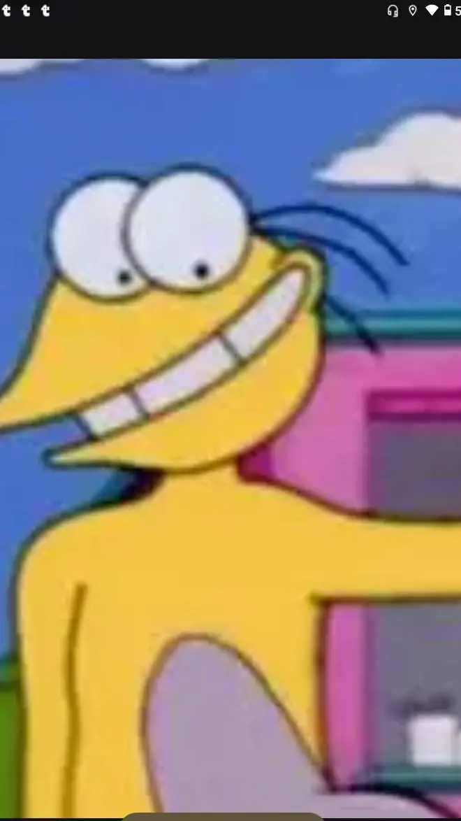 ai character: Graggle Simpson background