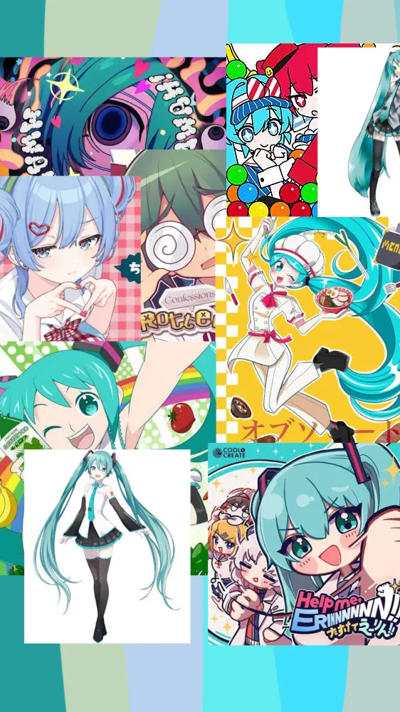 ai character: The Mikus I Know!! background