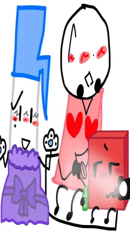 ai character: Blockysprank but.. background