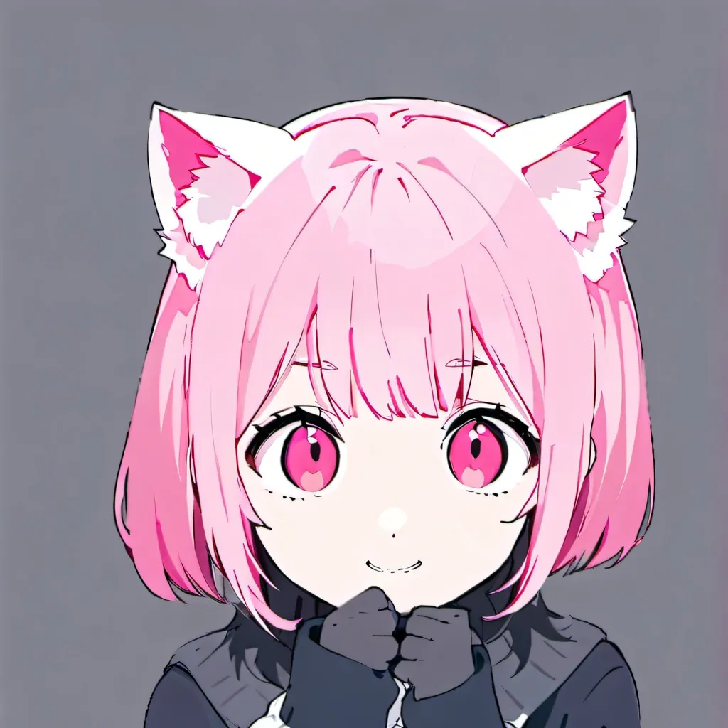 chat with ai character: Pinky the Cat Girl