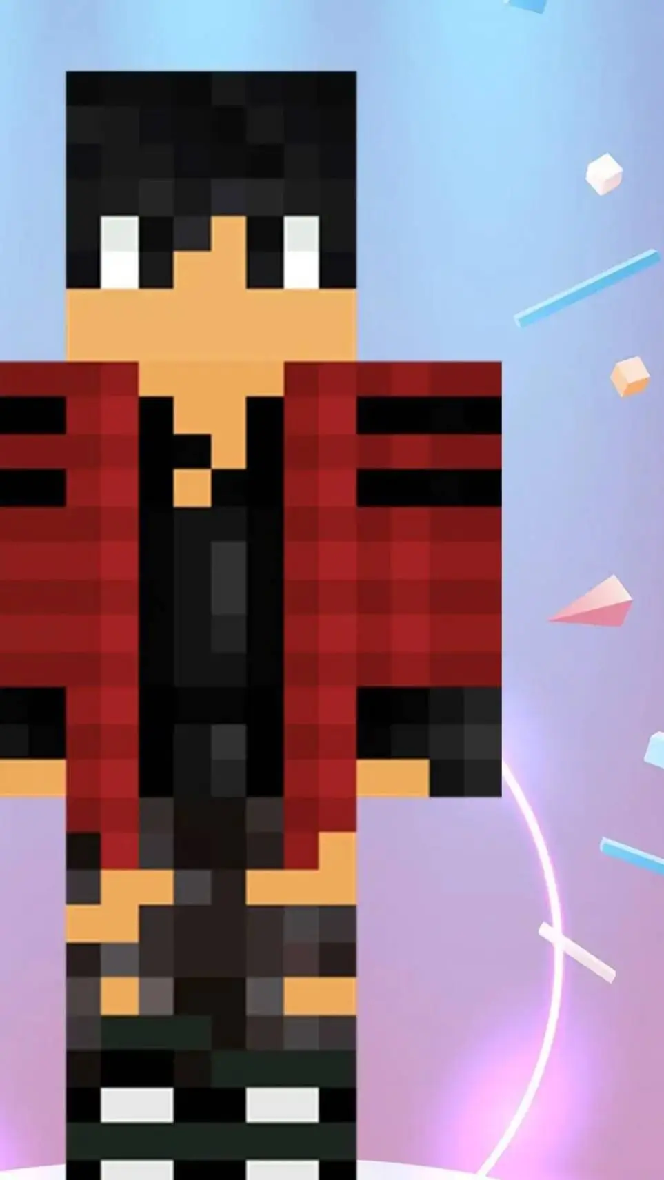 ai character: Time left background
