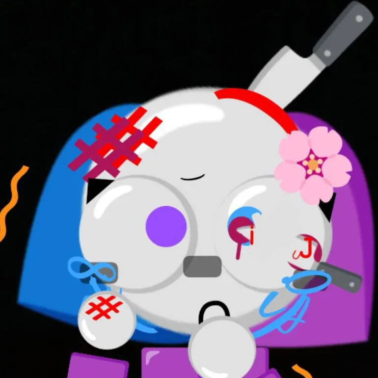 chat with ai character: emojicat abused