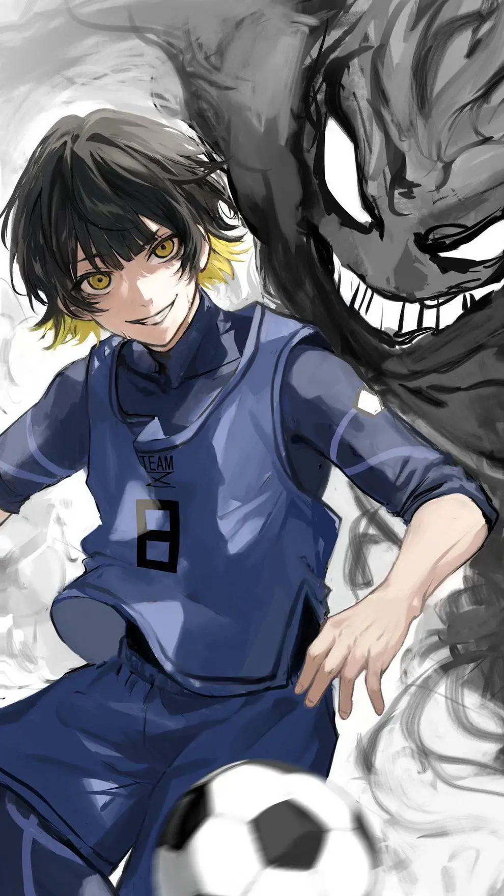 ai character: bachira background