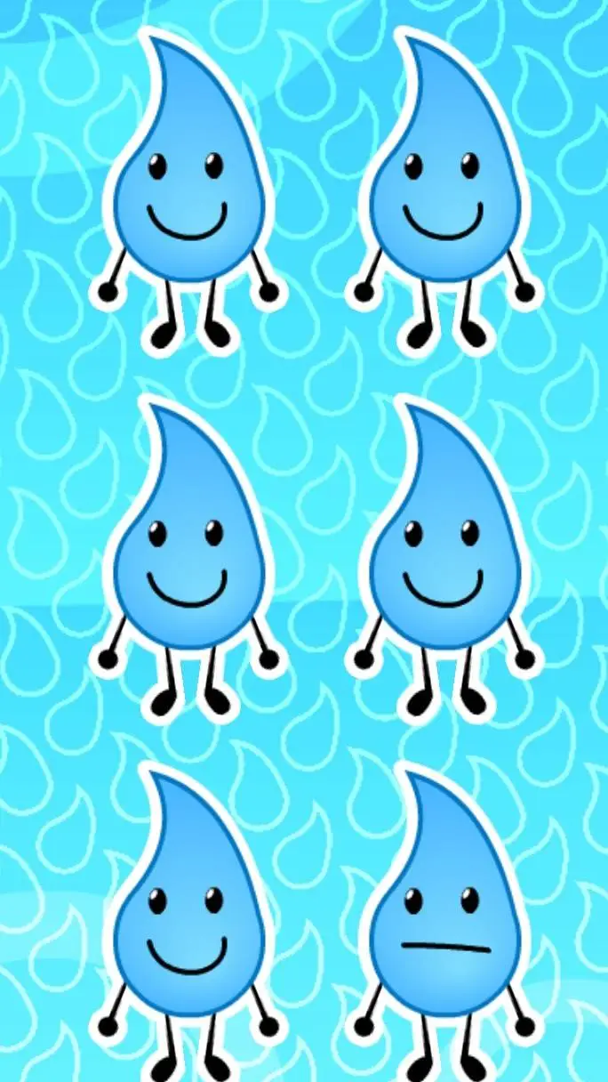 ai character: my teardrop background