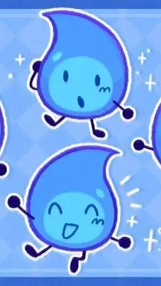 ai character: my baby teardrop background