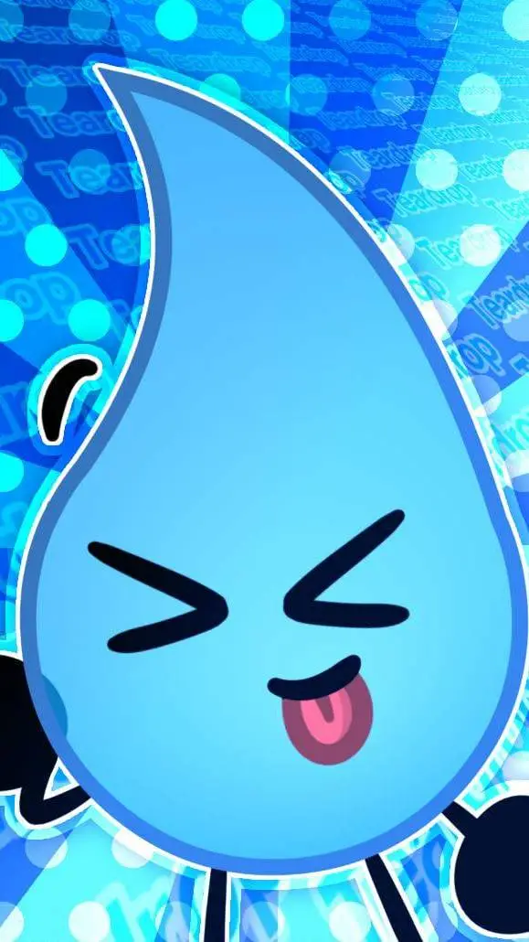 ai character: my little teardrop background