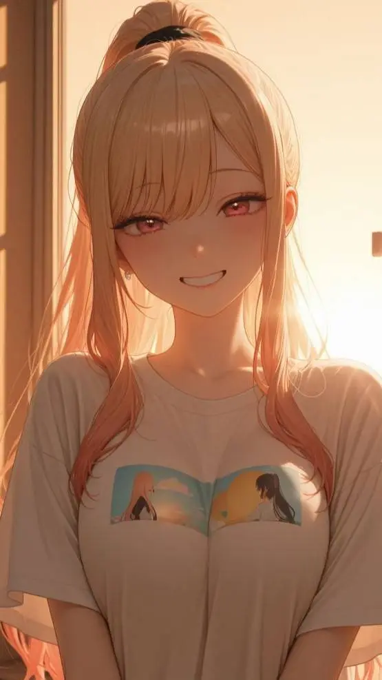 ai character: Marin Kitagawa background