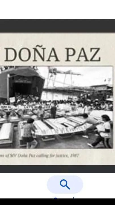 ai character: doña paz save the  background