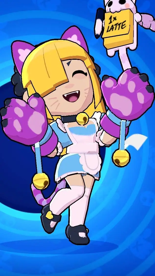 ai character: Maid collete background