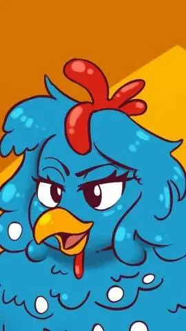 ai character: Galinha Pintadinha background