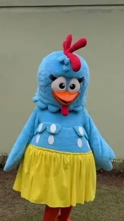 ai character: Galinha Pintadinha background