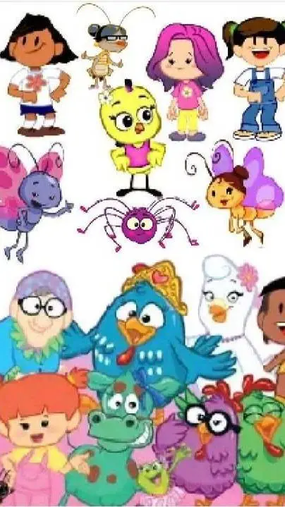 ai character: Amigas da Galinha background