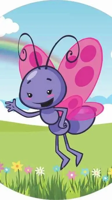 ai character: Borboletinha background