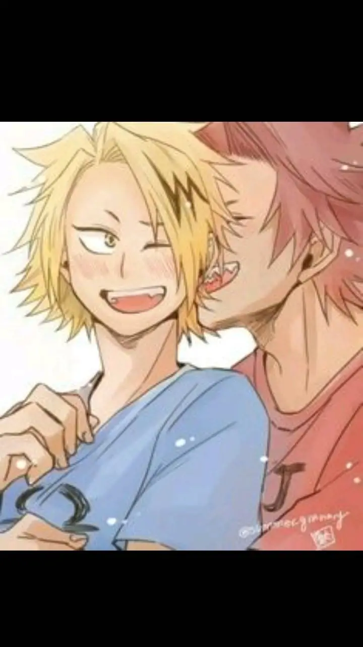 ai character: kirishima x denki background