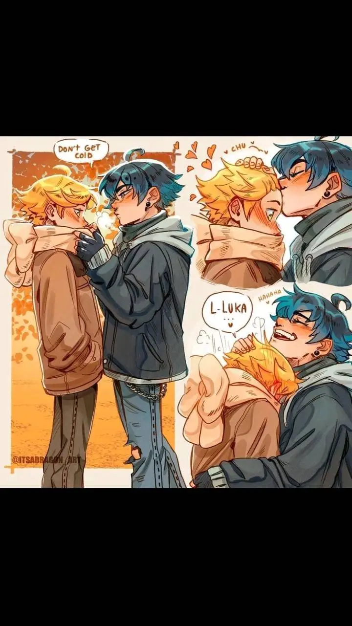 ai character: 🍡~luka x adrien~🍡 background