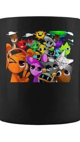 ai character: sprunki cup  background