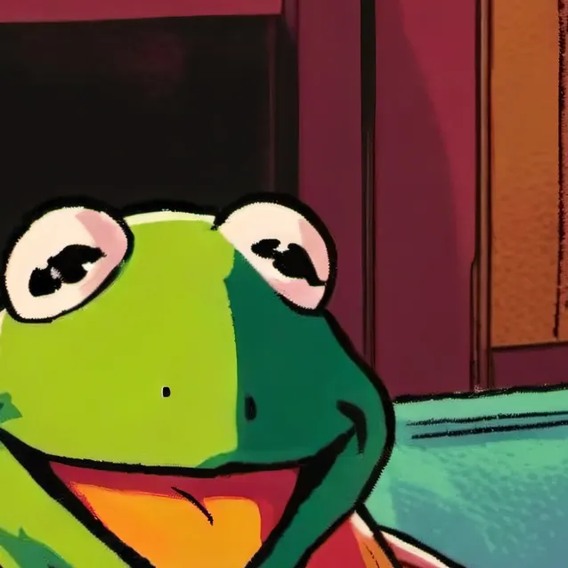 chat with ai character: kermit