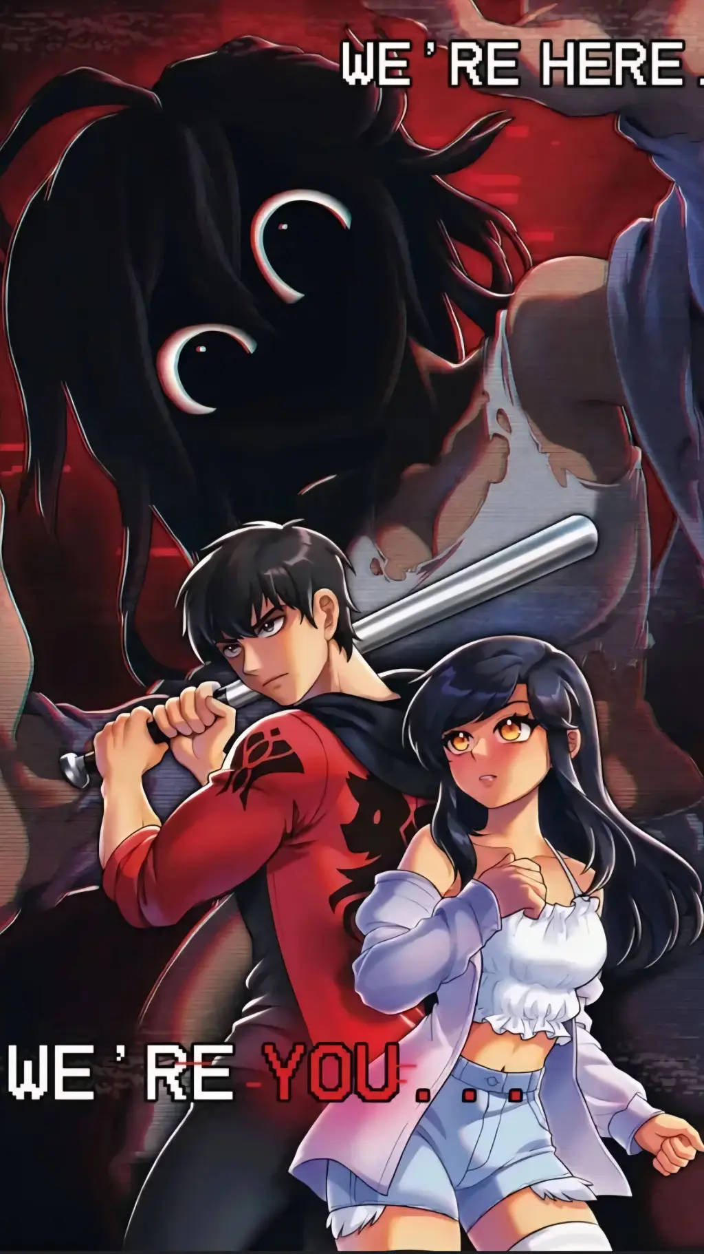 ai character: Aphmau alternates background