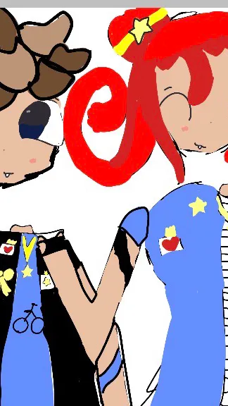 ai character: Bacon girl an bac background