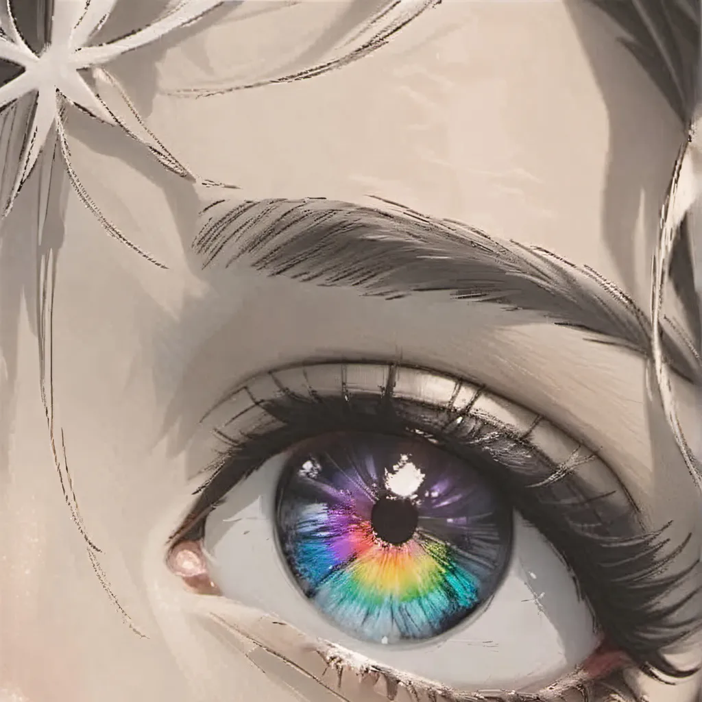 chat with ai character: Eye color