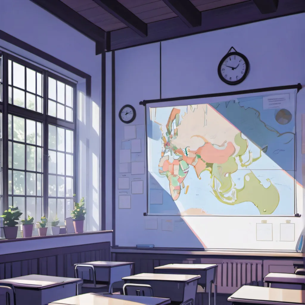 chat with ai character: Classroom